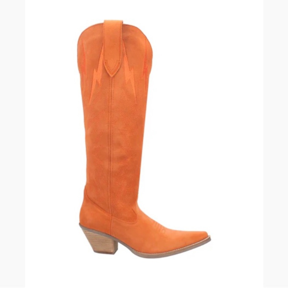 Thunder Dingo Western Boot- Orange